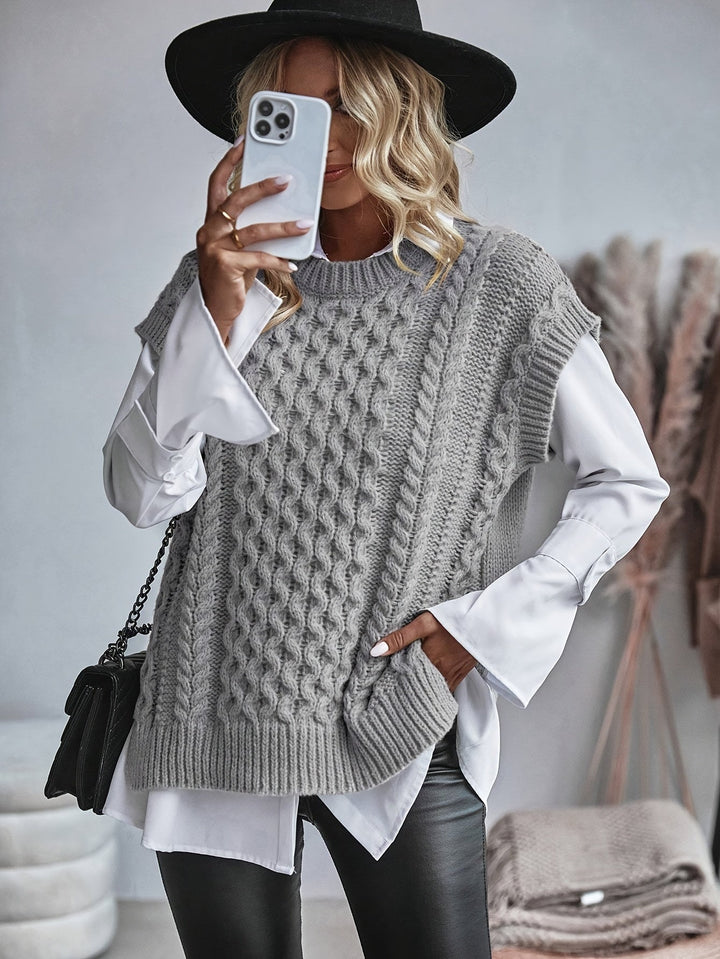 Drune | Strickjacke mit Öffnungen für Damen