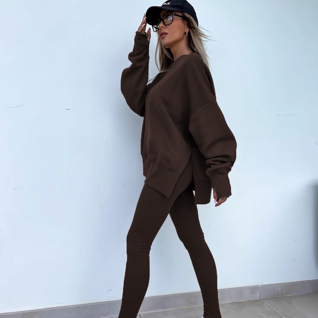 Drune | Gemütliches Oversized-Sweatshirt und Leggings-Set