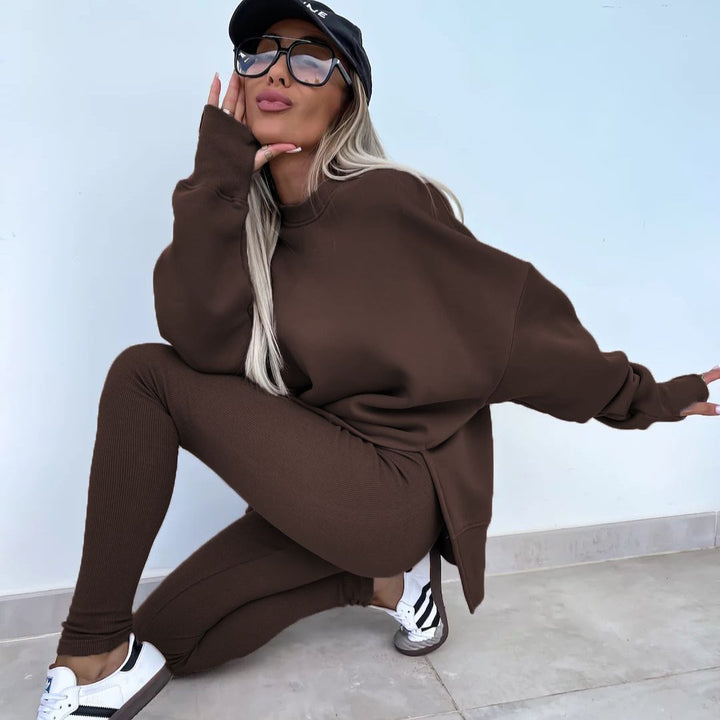 Drune | Gemütliches Oversized-Sweatshirt und Leggings-Set