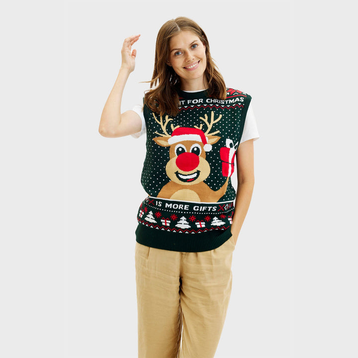 Drune | Rudolphs Weihnachtsweste - Damen