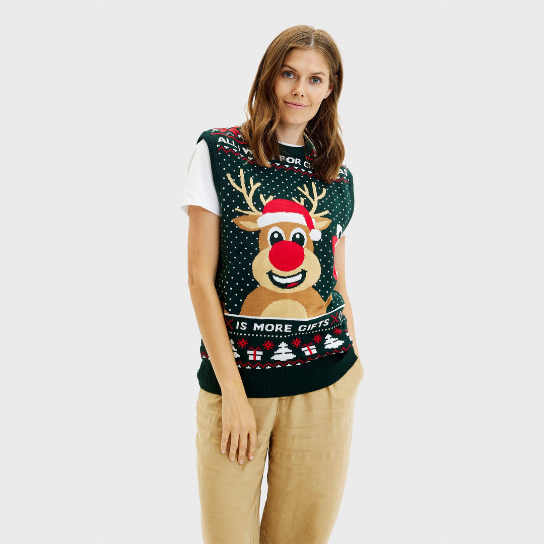 Drune | Rudolphs Weihnachtsweste - Damen