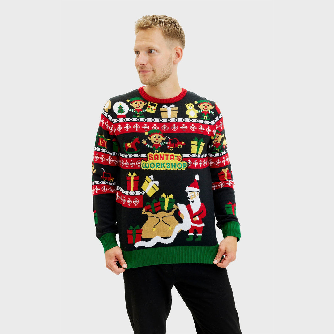 Drune | Santa’s Workshop Sweater - Herren