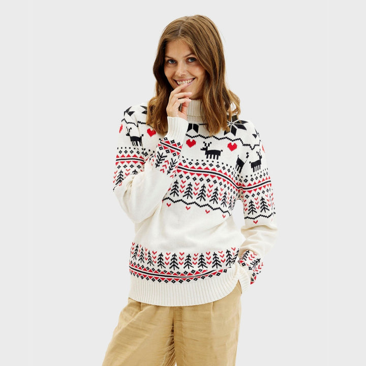Drune | Der grönländische Weihnachtspullover - Damen
