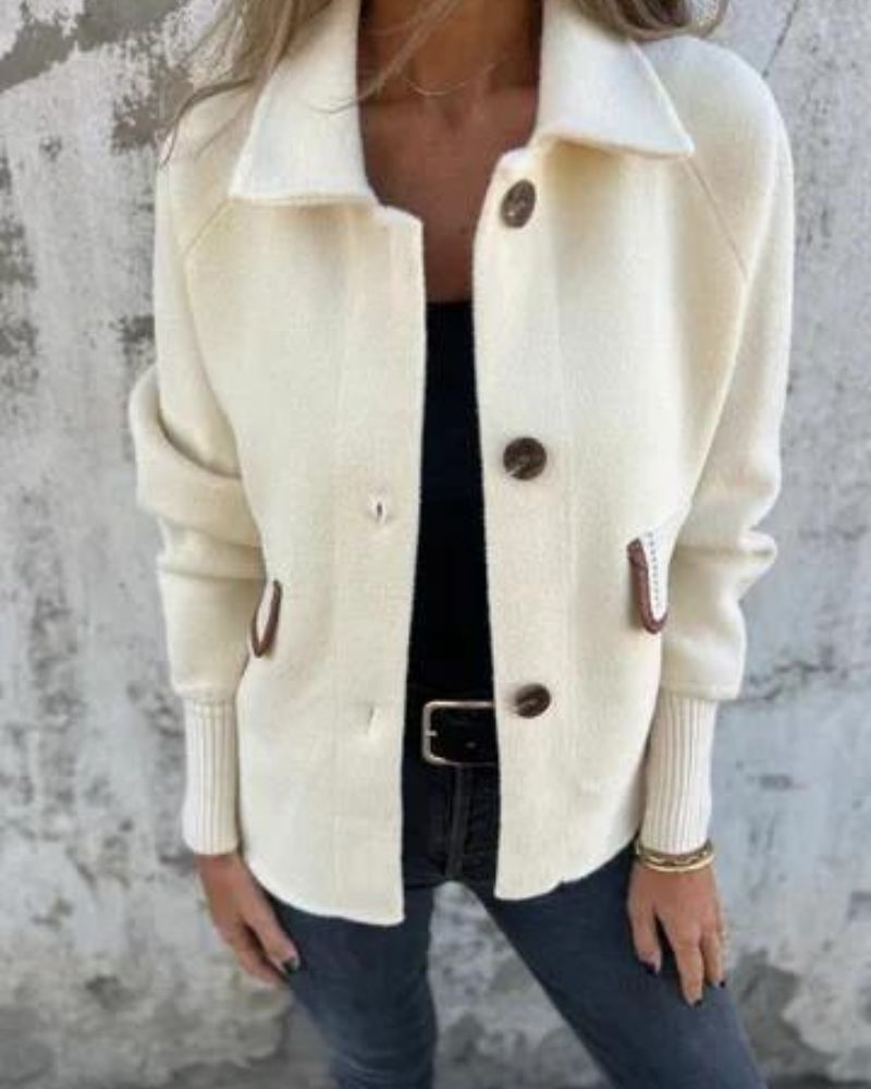 Drune | Lässige Revers Einreiher Jacke