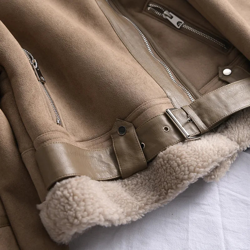 Drune | Wildleder Winterjacke Warm & Stilvoll