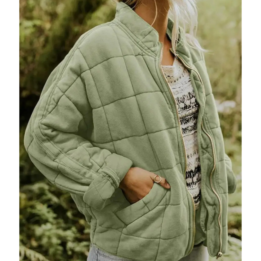 Drune | Bequeme Winterjacke für Frauen mit Reißverschluss