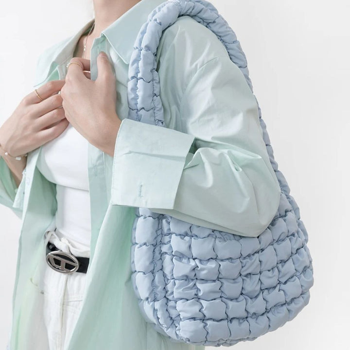 Drune | Puffer Crossbody-Schultertasche für Damen - Leichtgewicht und stilvolle Handtasche