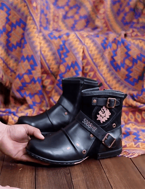 Drune | Herrenstiefel Mit Robuster Sohle