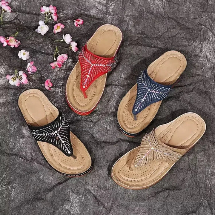 Drune | Orthopädische Sandalen mit Zehentrenner