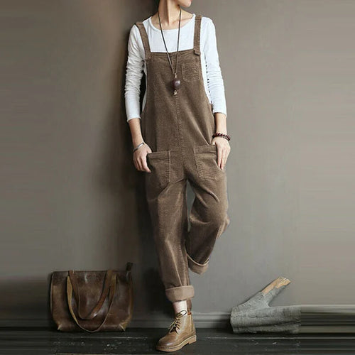 Drune - Lässiger Cord-Jumpsuit