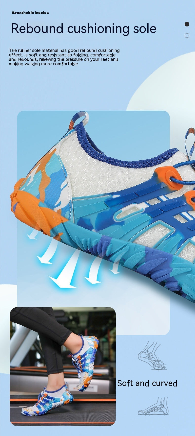 Damen Barfuß-Wasserschuhe für Abenteuer Drune