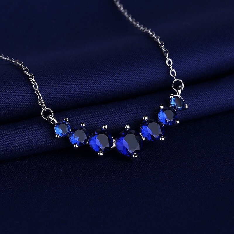Drune | 925 Sterling Moissanit Halskette