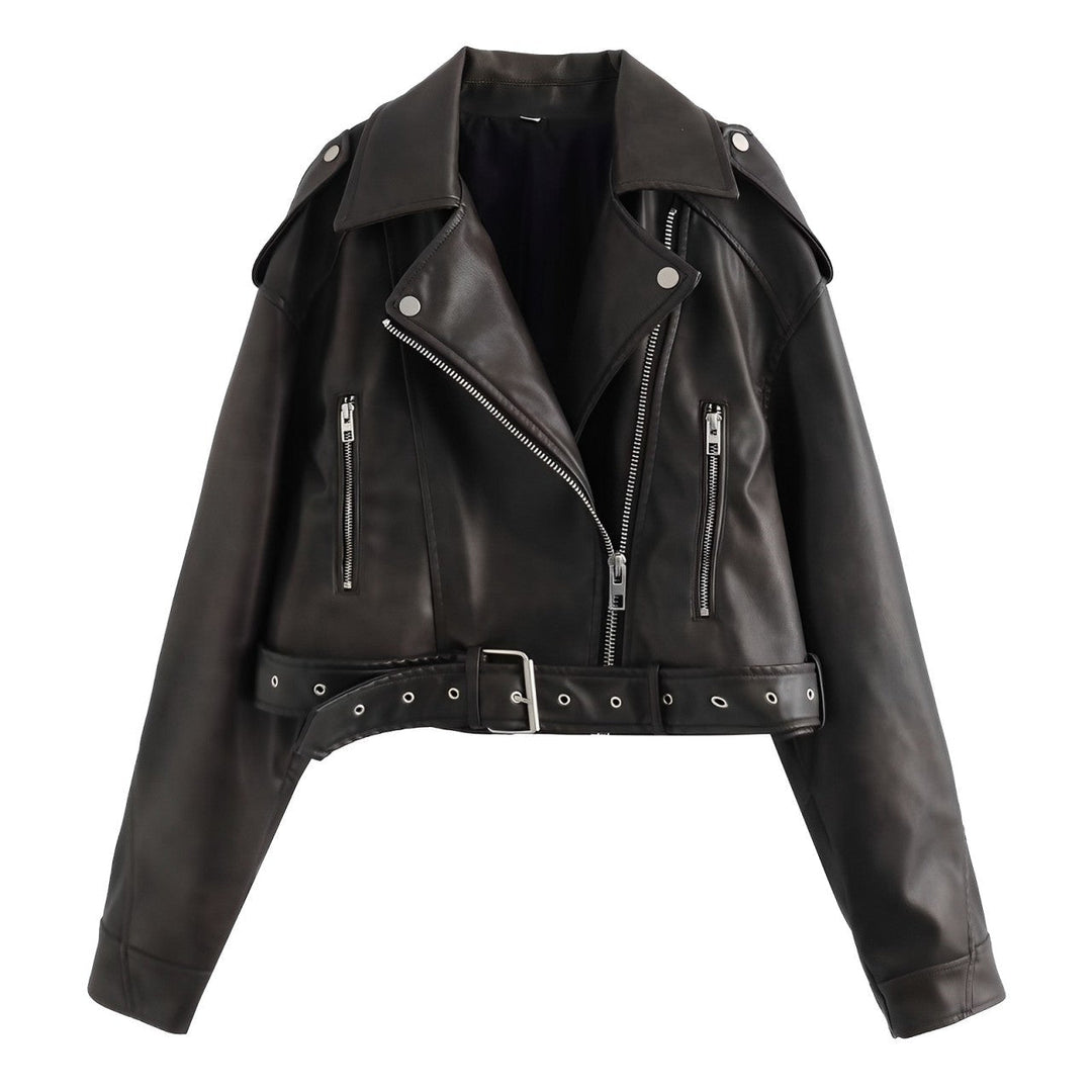 Drune | Vintage lockere Lederjacke