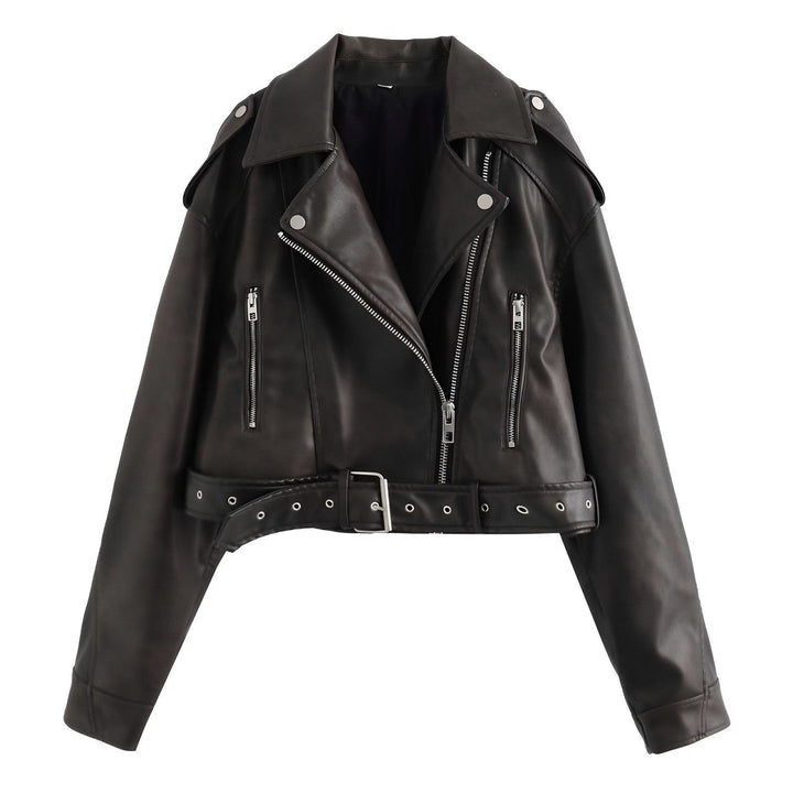 Drune | Vintage lockere Lederjacke
