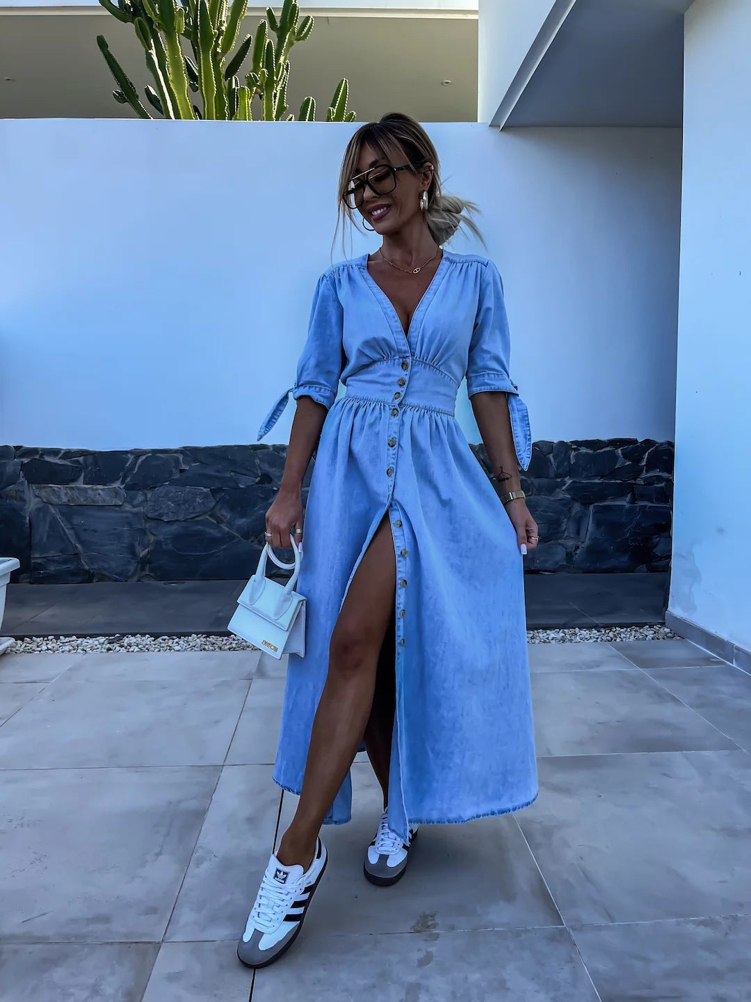 Drune | Modernes Denimkleid