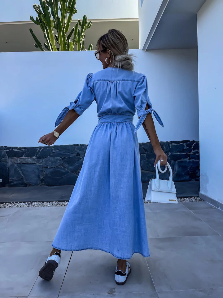 Drune | Modernes Denimkleid