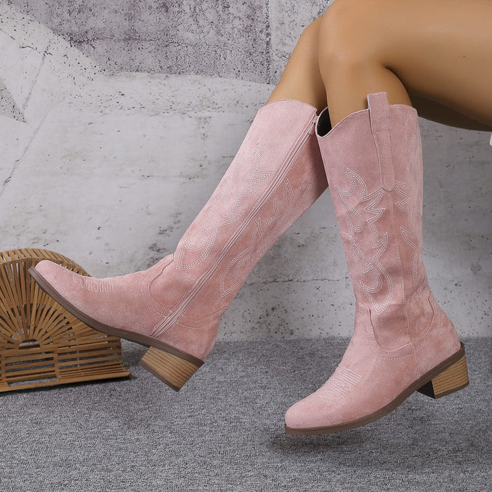 Drune Women's Cowboy Boots Side View