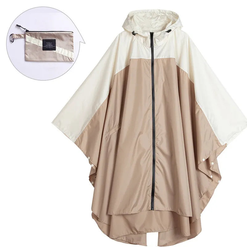 Drune | wasserdichter Unisex-Poncho mit Kapuze