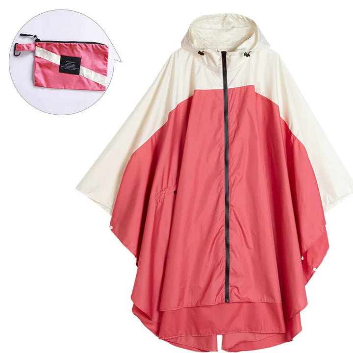 Drune | wasserdichter Unisex-Poncho mit Kapuze