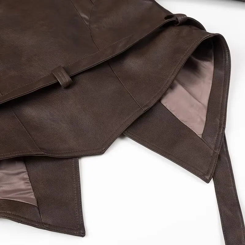 Drune | Vintage-Jacke mit V-Ausschnitt für Frauen