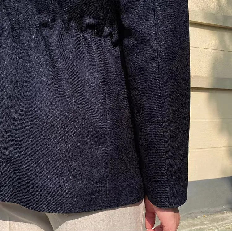 Drune | Wintermantel mit Schneiderkragen, Haute Couture