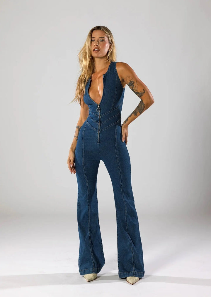 Drune | Denim Jumpsuit