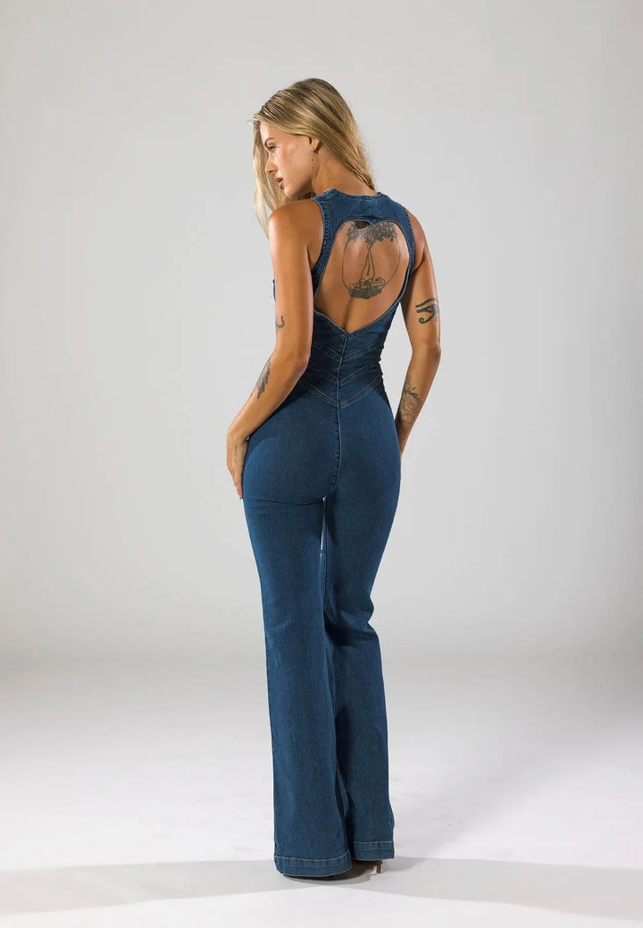 Drune | Denim Jumpsuit