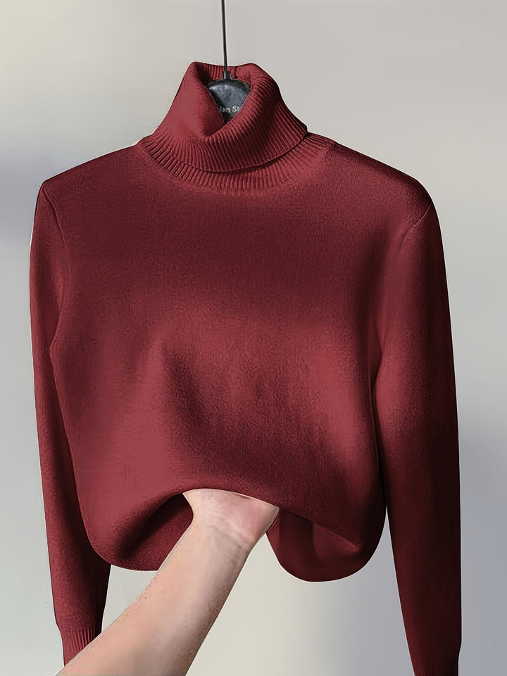 Drune | Foret Rollkragenpullover Warm und Weich Perfekt Für Den Winter
