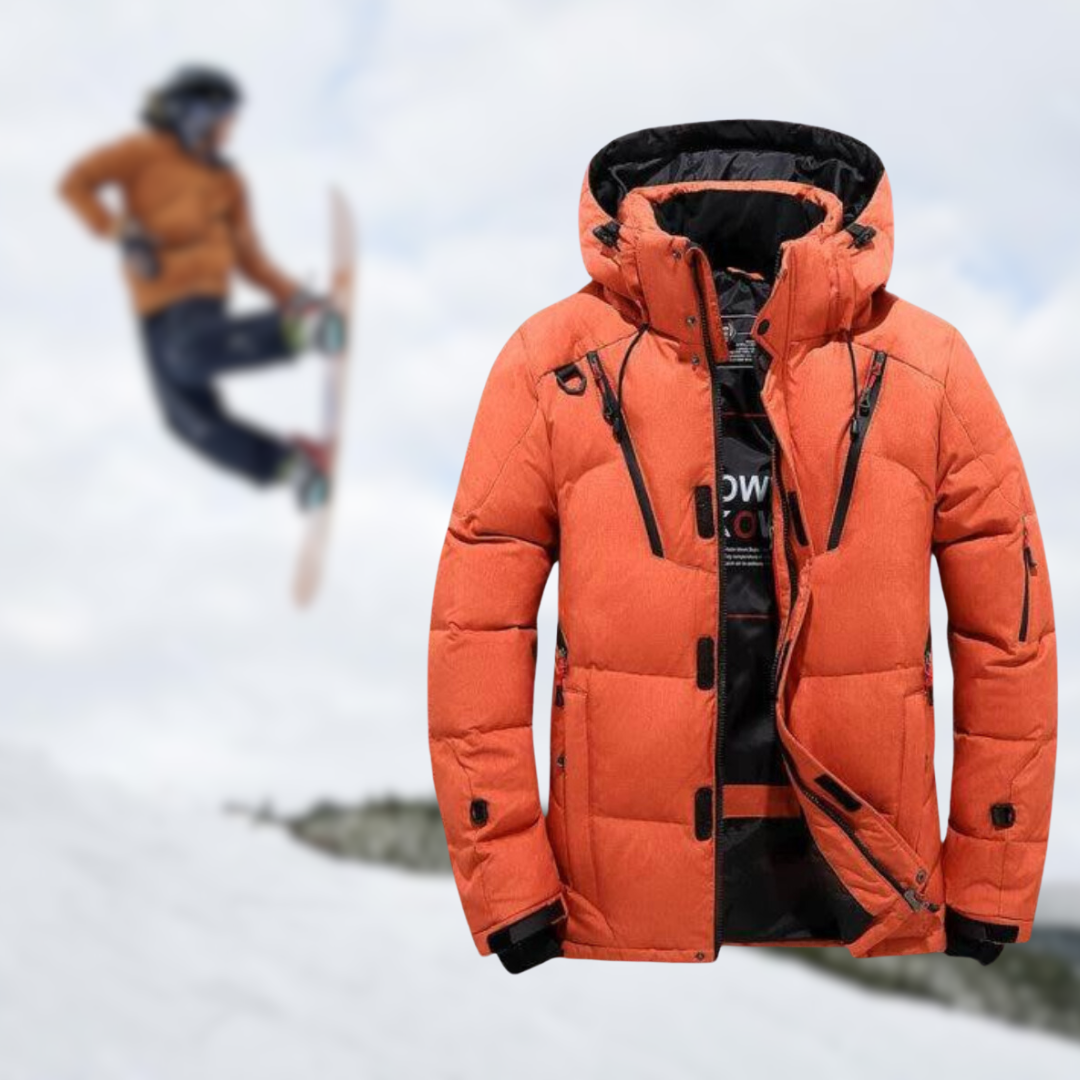 Drune | Parka Hochwertige Winterjacke für Herren mit Abnehmbarer Kapuze.