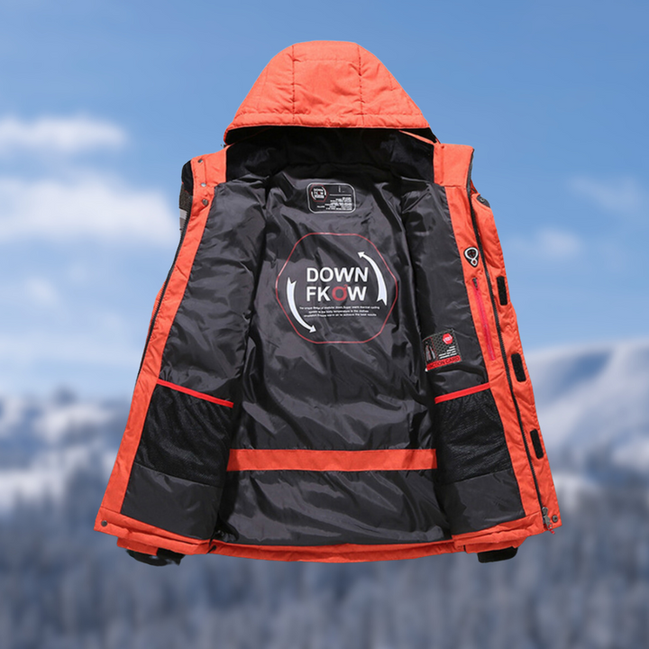 Drune | Parka Hochwertige Winterjacke für Herren mit Abnehmbarer Kapuze.