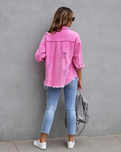 Drune | Damenbluse aus Denim