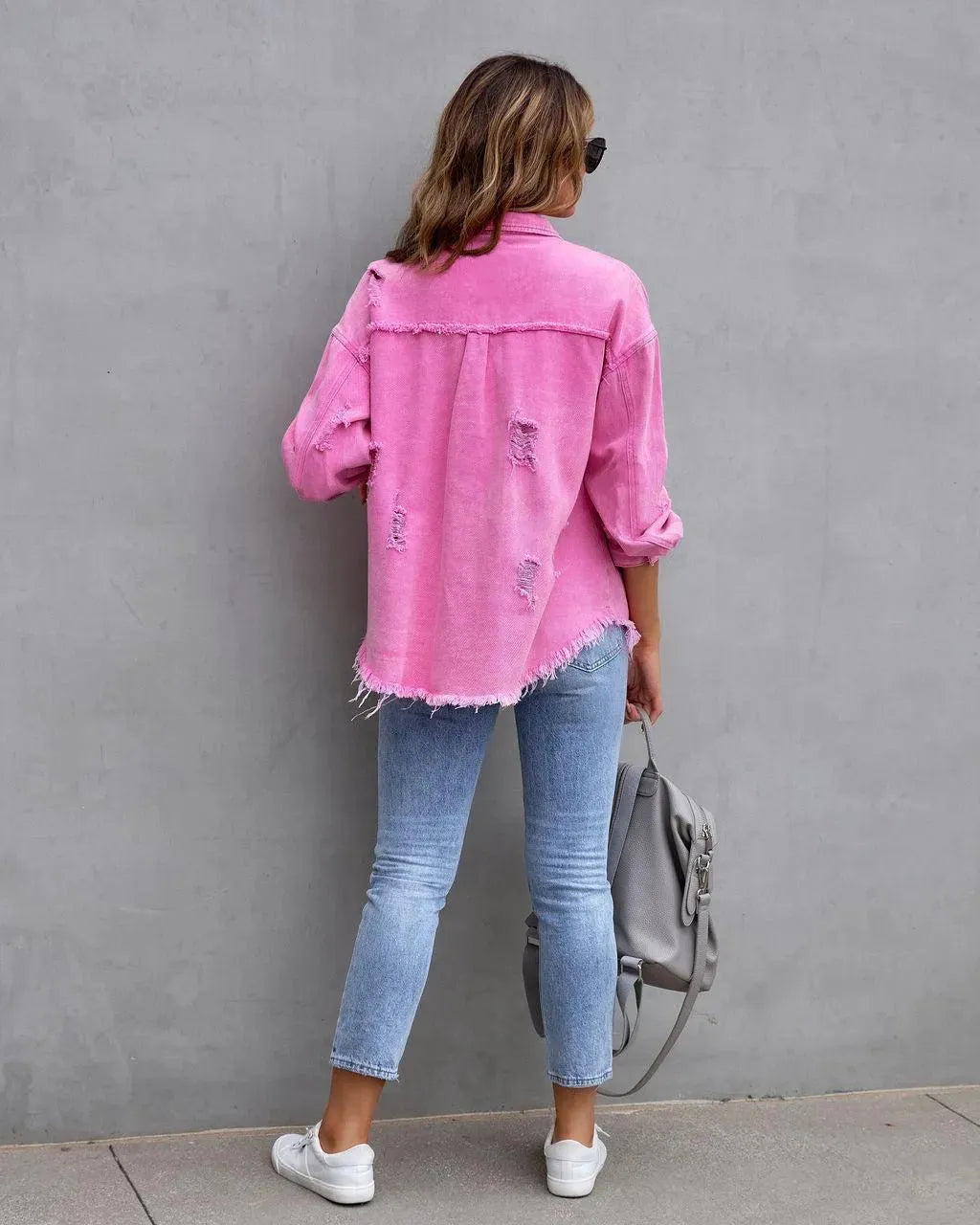 Drune | Damenbluse Aus Denim
