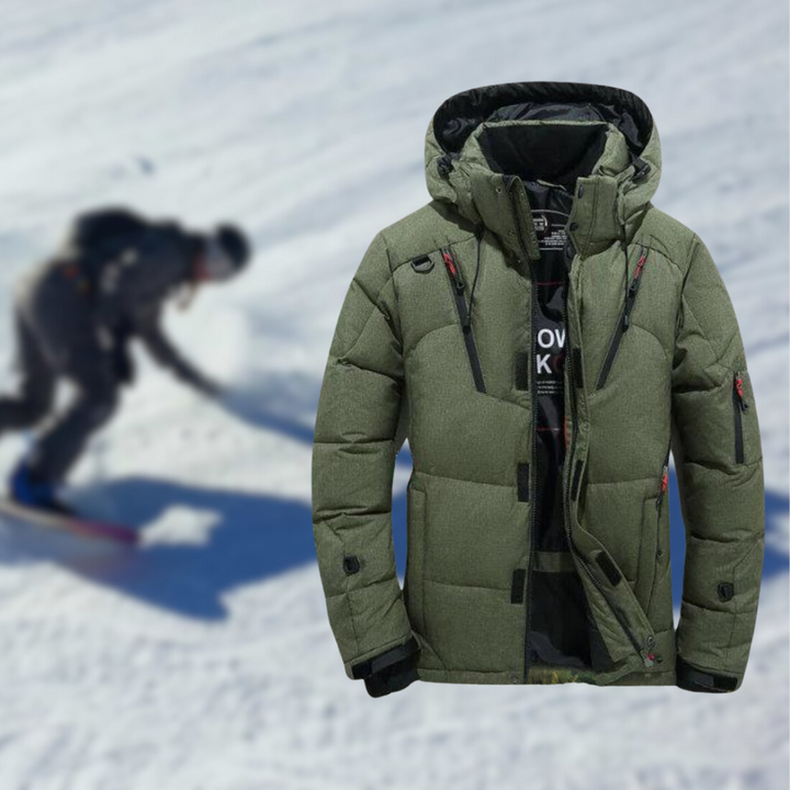 Drune | Parka Hochwertige Winterjacke für Herren mit Abnehmbarer Kapuze.
