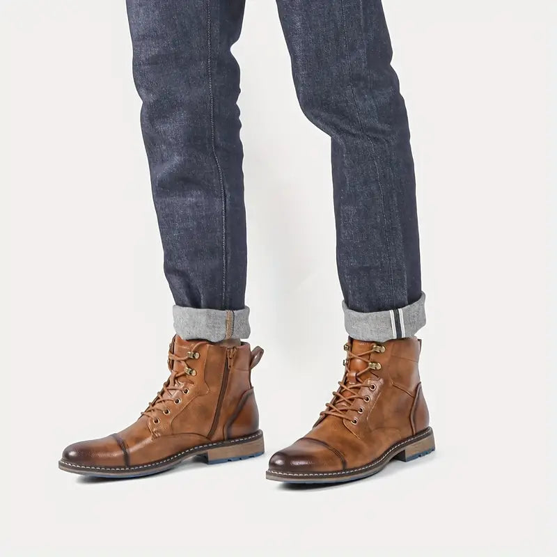 Drune | Leder Voyager Stiefel