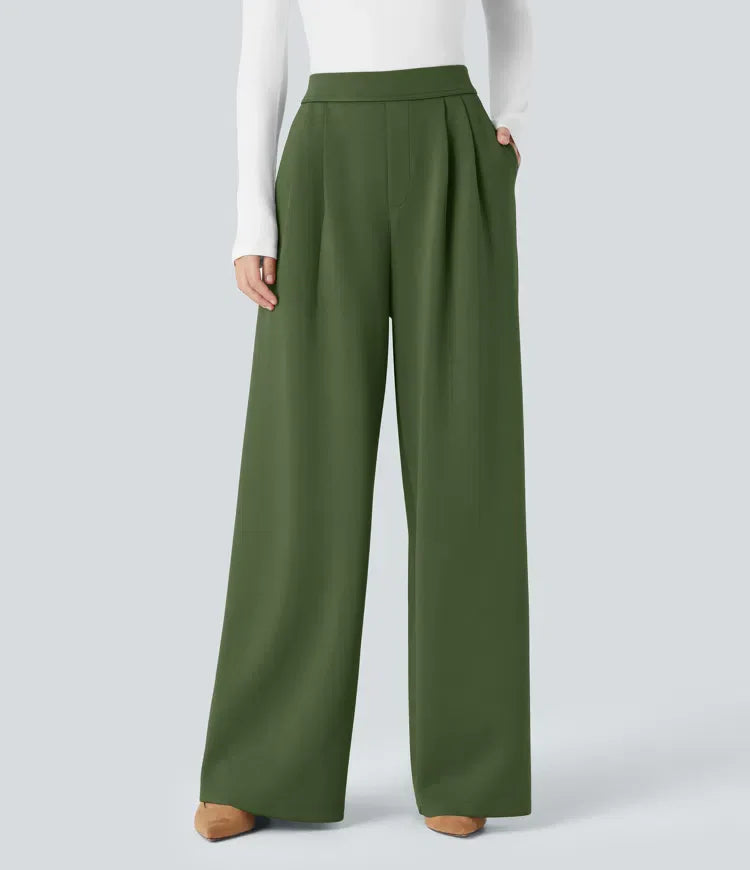 Drune | Klassische High-Waist-Hose für Frauen