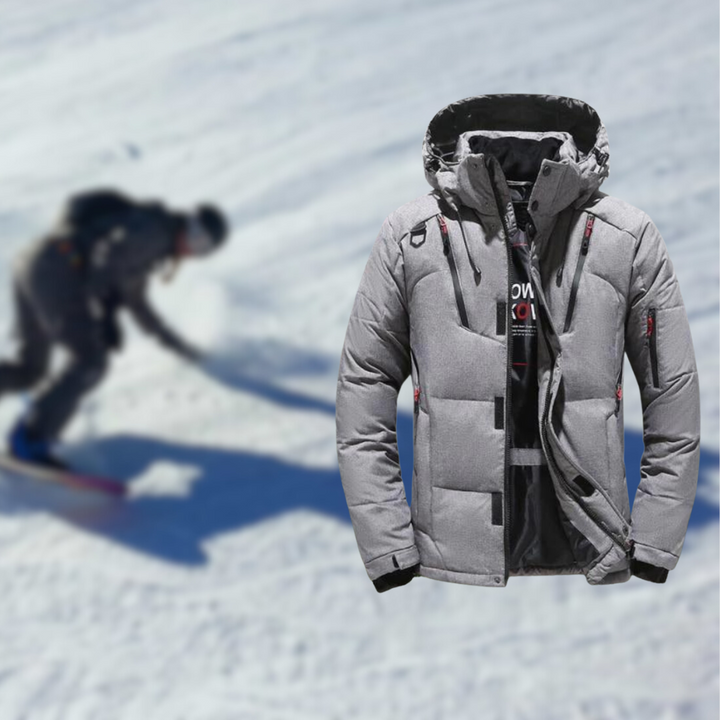 Drune | Parka Hochwertige Winterjacke für Herren mit Abnehmbarer Kapuze.
