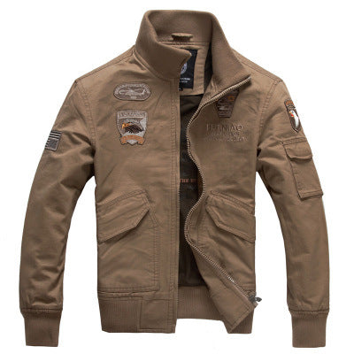 Herren Modische Utility-Jacke mit praktischen Taschen Drune