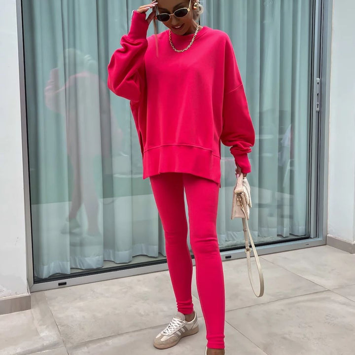 Drune | Gemütliches Oversized-Sweatshirt und Leggings-Set