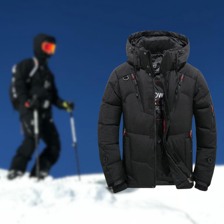 Drune | Parka Hochwertige Winterjacke für Herren mit Abnehmbarer Kapuze.