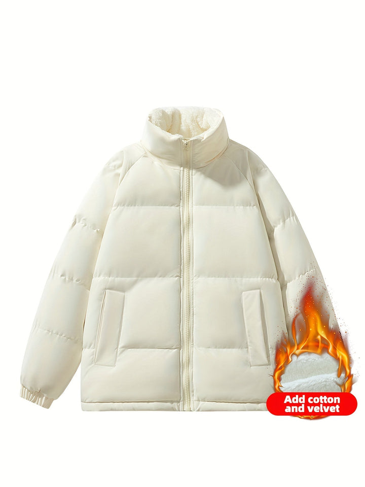 Drune | warme Fleece-Puffer-Winterjacke für Damen - Perfekt für Outdoor-Aktivitäten