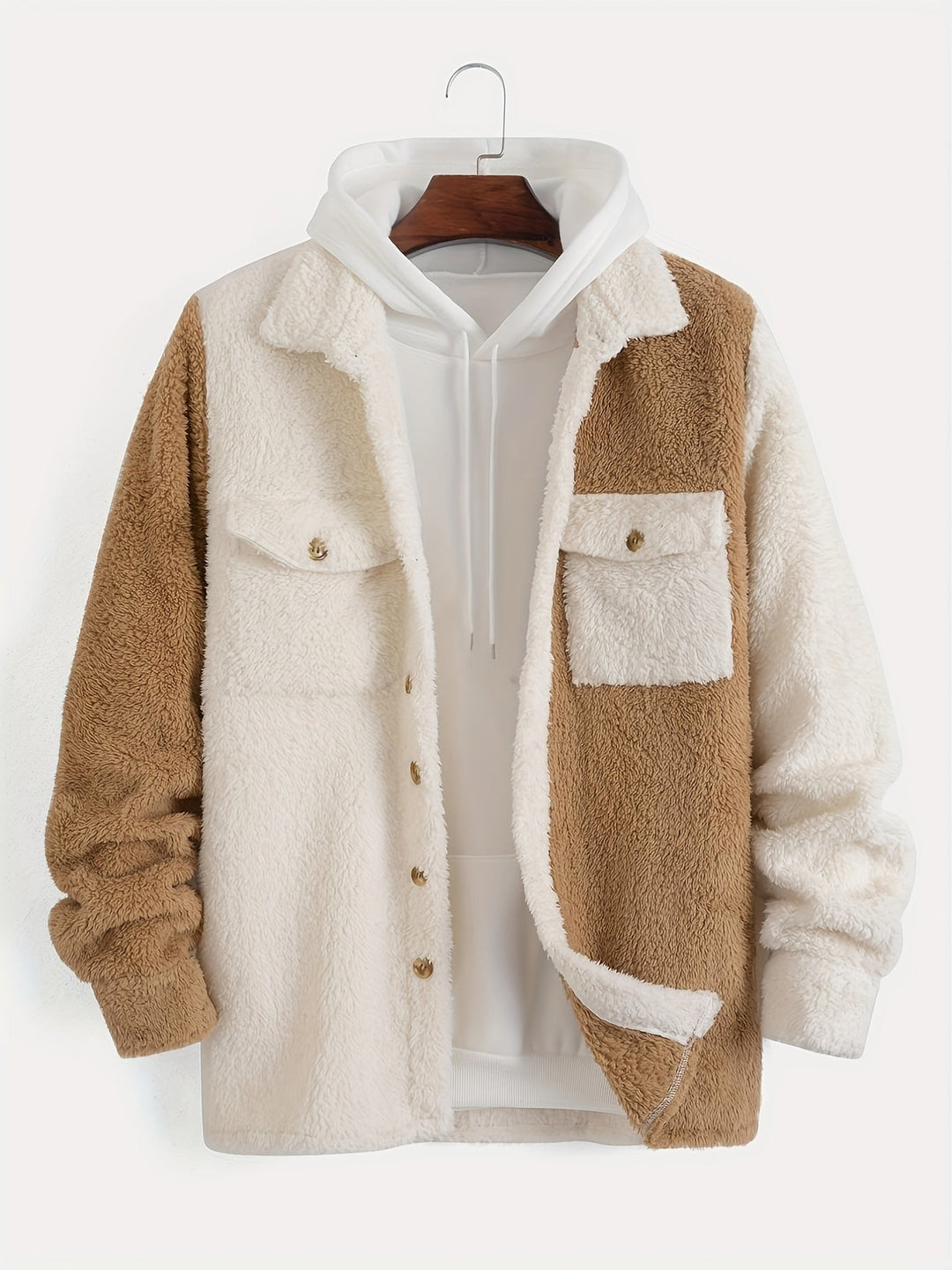 Drune | Winterjacke mit Knopfverschluss für Herren mit Stil