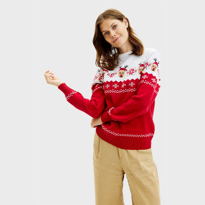 Drune | Der niedliche Weihnachtspullover - Damen
