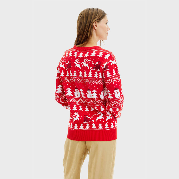 Drune | Der stilvolle Weihnachts-Pullover rot - Herren