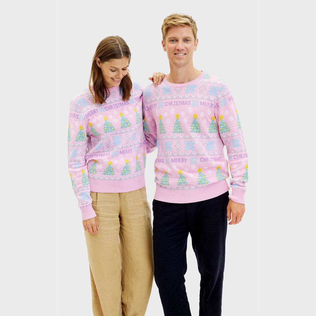 Drune | Der rosa Weihnachtspullover - Herren