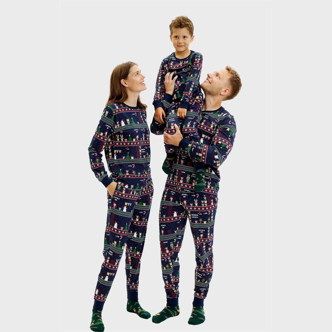 Drune | Vintage Gamer Weihnachts-Pyjama - Herren