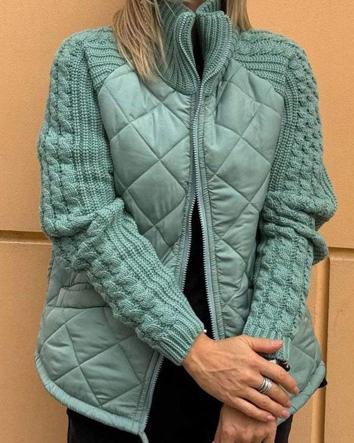 Drune | Freizeit Strickjacke mit Reißverschluss