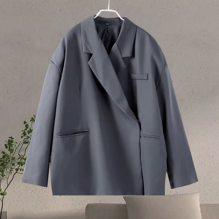 Drune | Trendy Damen Blazer mit Langer Passform