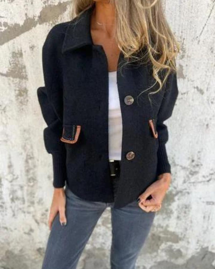 Drune | Lässige Revers Einreiher Jacke