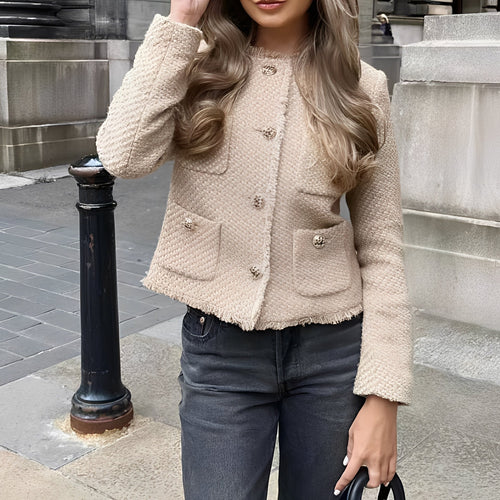 Drune | Stilvolle Tweedjacke aus Wolle für Frauen