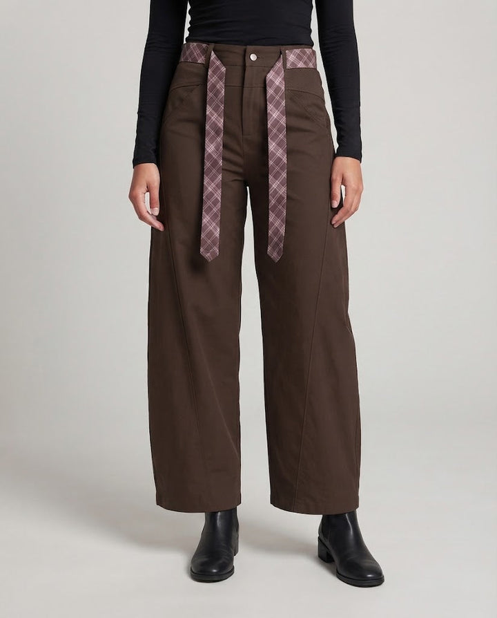 Damenmode Weite Beinhosen Drune